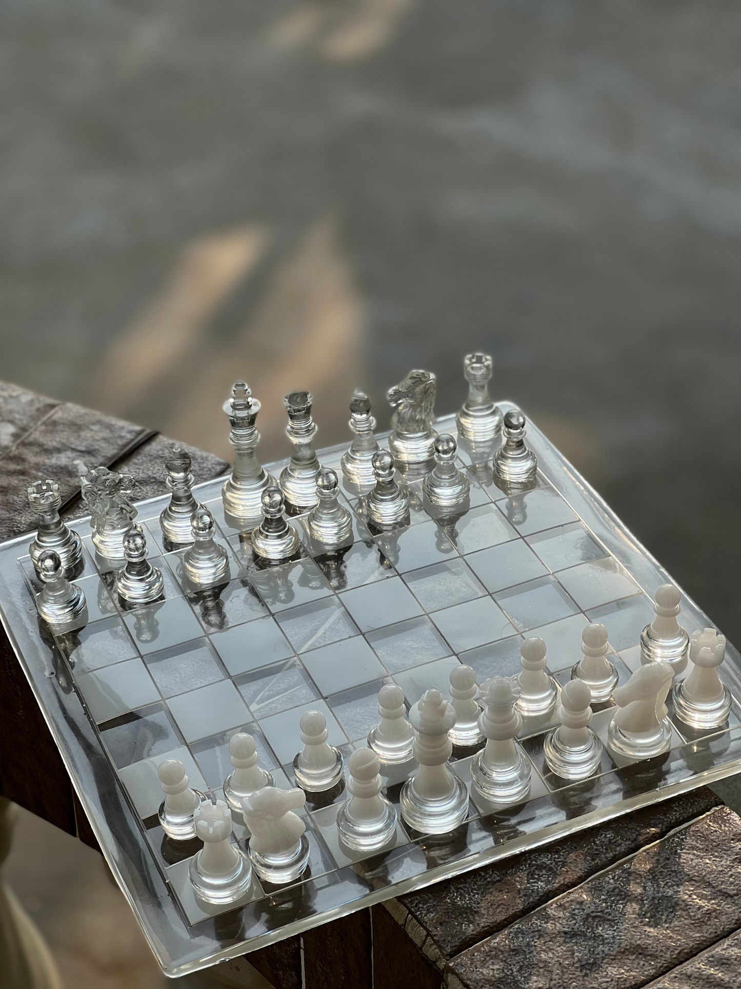Chess Board | Translucent | Resin Handmade | large